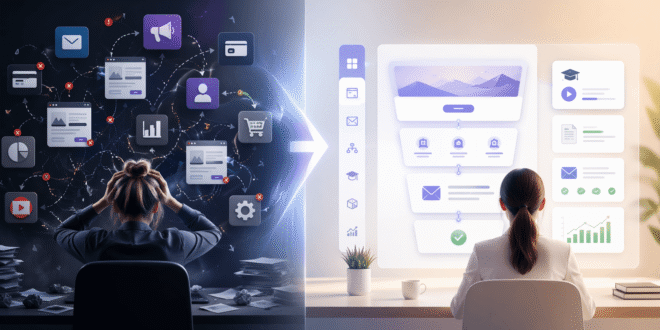 بديل ClickFunnels الأفضل لأصحاب الكورسات والمنتجات الرقمية